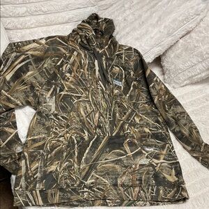Men’s Realtree Camo Pullover Hoodie - Brown/Green